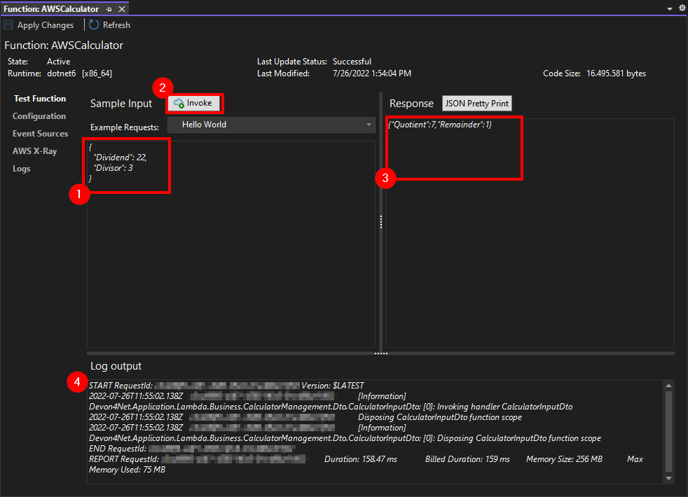 aws create lambda 14