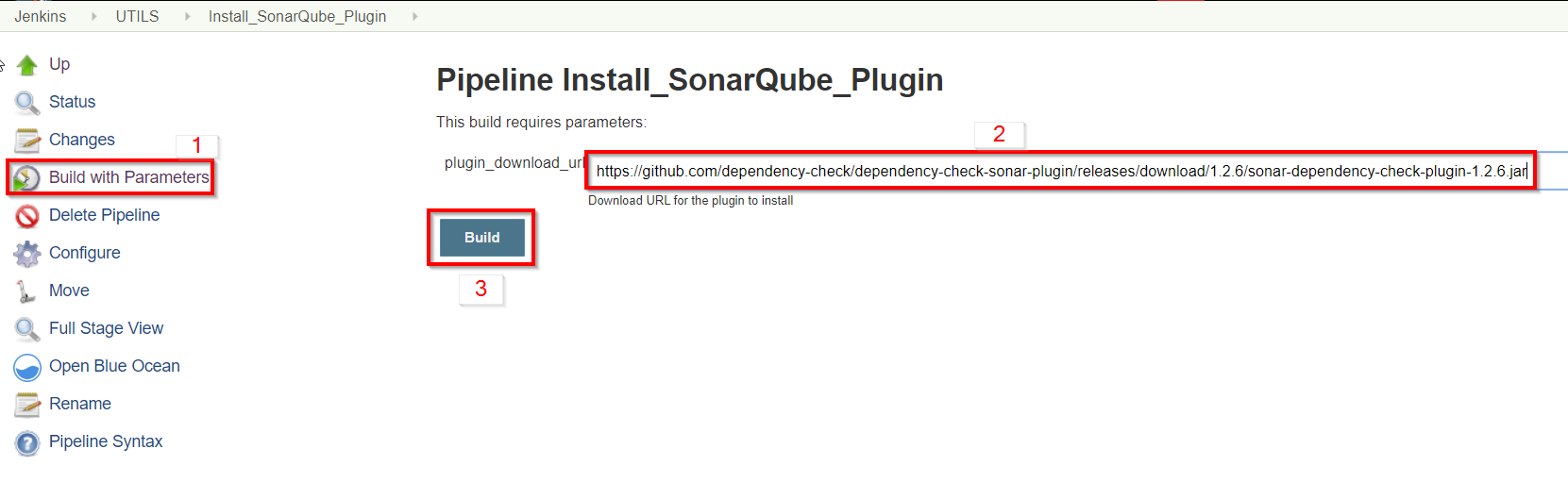 build install sonar plugin