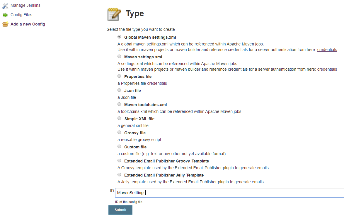 jenkins maven settings