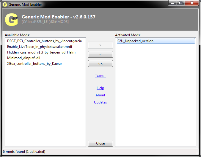 UCP STEP 3bb: Finished activating S2U_unpacked_version in JSGME