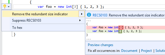 RedundantExplicitArraySizeAnalyzer